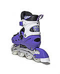 Ролики Scale Sports. Violet LF 905, розмір 34-37, фото 6