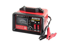 Автомобільний зарядний пристрій (свинцево-кислотні акумулятори) Alligator 6V/12V, 10A, 100Аг, AC807