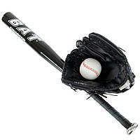 Набір для бейсболу 3в1 (біта, пастка, м'яч) SP-Sport C-1163