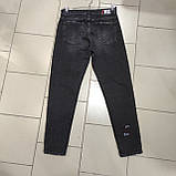 Джинси Woox жіночі МОМ вільні стрейч 32 сірі, фото 4