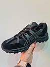 Кросівки чоловічі чорні зимові Asics Gel-Sonoma Black Grey Gore-Tex Winter Termo (19095), фото 4