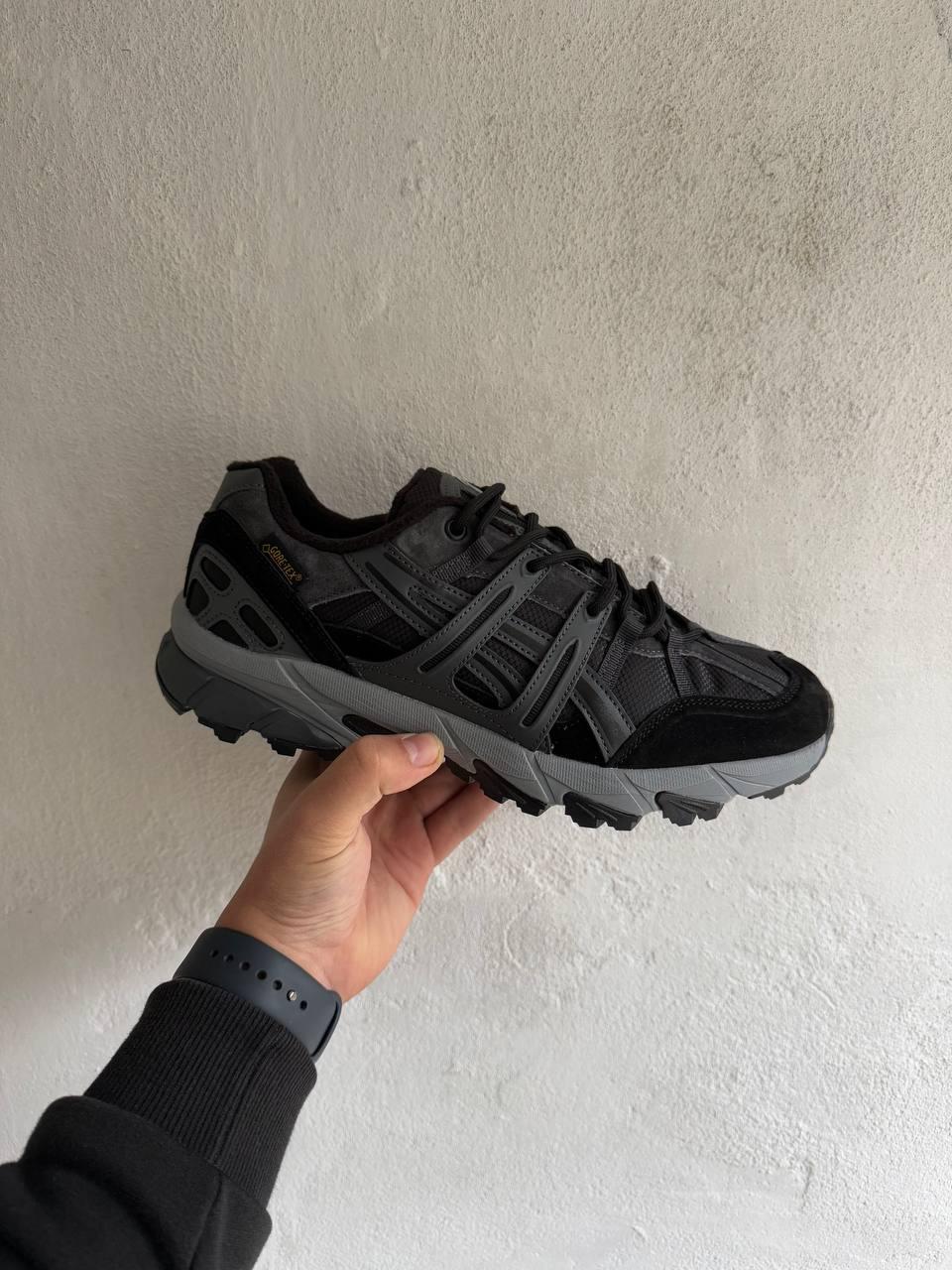 Кросівки чоловічі чорні зимові Asics Gel-Sonoma Black Grey Gore-Tex Winter Termo (19122), фото 1