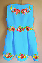 Пошите дитяче плаття під вишивку № 024-ПДП(м.п)