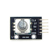 Енкодер HW-040 для роботи з мікроконтролерами та налагоджувальними платами, фото 3
