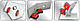 Магнітний тримач для зварювання АСКО-УКРЕМ 6013 11 кг 30, 45, 60, 75, 90, 135° (A0200020011), фото 2