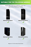 Блок живлення 12V 2A для жорстких дисків Seagate FreeAgent/Backup/GoFlex/BlackArmor, Western Digital WD My Cloud/My Book Studio, фото 4