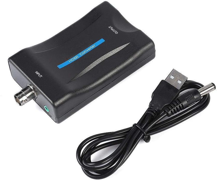 Відеоадаптер Zerone BNC в HDMI, HD 1080P/720P, для PS2, PS3, PSP, Wii, Xbox360 (аналоговий вхід)