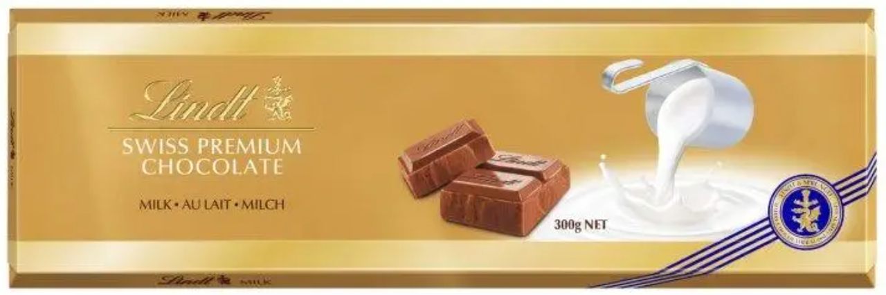Молочний шоколад Lindt Swiss Premium 300 г, фото 1