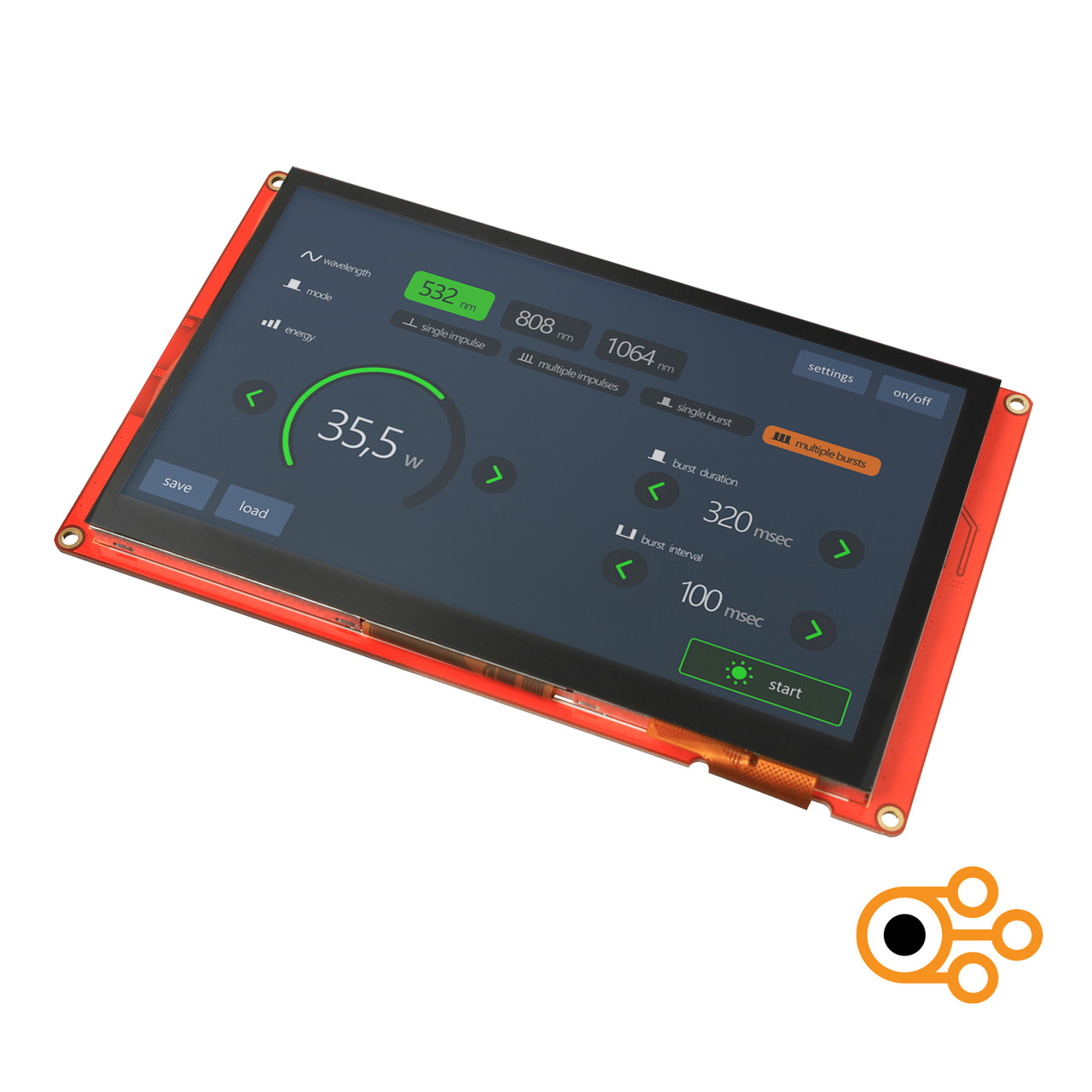 Дисплей Nextion Intelligent 7” (800×480)