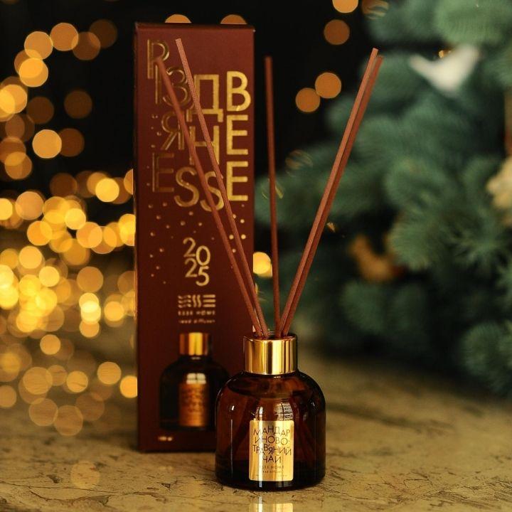 Аромадифузор Мандариново-травʼяний чай Різдвяне ESSE 100мл, фото 1