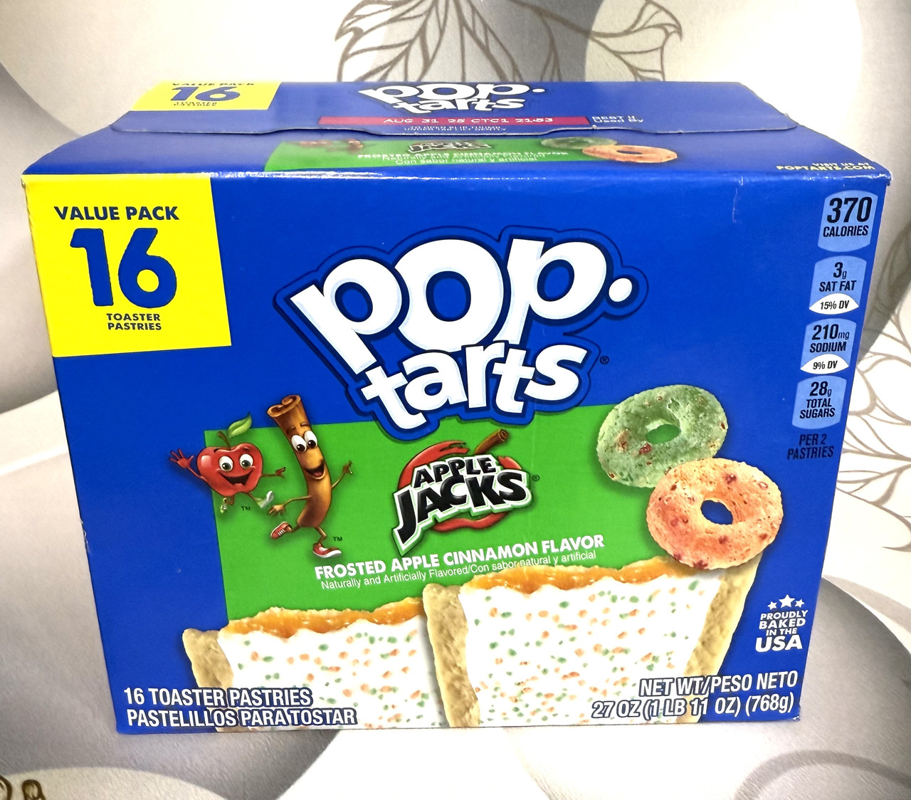 Печиво тости яблуко з корицею Pop Tarts Frosted Apple Cinnamon