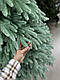 Повністю лита ялинка Стрім виробник Eler блакитна 1.8м Ялинки дроп , опт , роздріб, фото 5