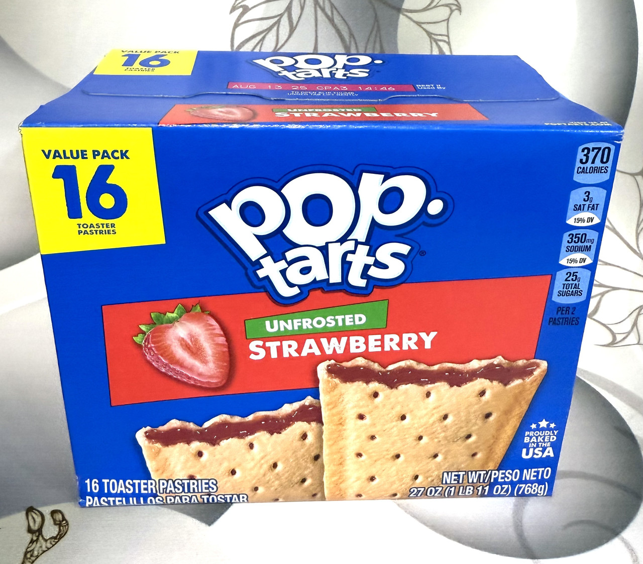 Печиво тости з полуничним джемом Pop Tarts Strawberry