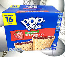 Печиво тости з полуничним джемом Pop Tarts Strawberry