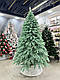 Повністю лита ялинка Стрім виробник Eler блакитна 1.8м Ялинки дроп , опт , роздріб, фото 3