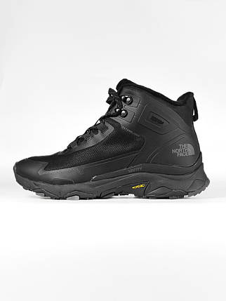 Зимові Чоловічі Кросівки The North Face Vectiv Taraval Peak Fur / Зе Норс Фейс Вектив Таравал Пік Чорні (Хутро), фото 1