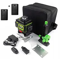 Комплект : 2 АКБ + Лазерный уровень HILDA 4D 16 линий с дисплеем заряда