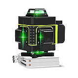 Комплект ✨ : 2 АКБ🔋+ Лазерний рівень HILDA 4D 16 ліній з дисплеєм заряду, фото 10