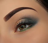 Олівець для очей WoBs Alexa eye contour pencil - E11 темно-зеленый (сатіновий), фото 2