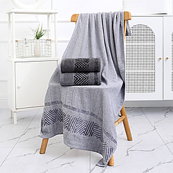 Рушник для обличчя і рук "Класика 2" махра | Колір на вибір, 50х100 см, замовлення від 6шт.