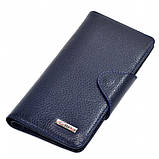 Портмоне шкіряне Desisan 225-315 синій флотар, фото 5