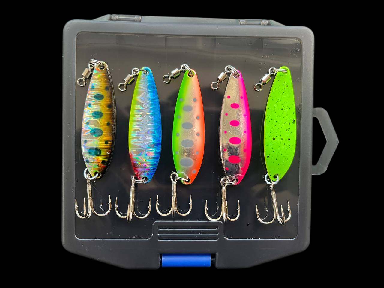 Блешня коливалка Columbia CHINOOK 14g (набір 5шт+коробка)