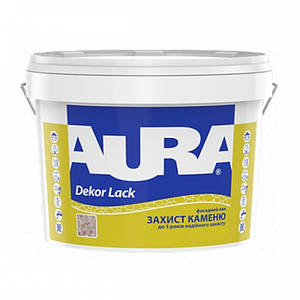 Лак AURA Dekor Lack фасадний акриловий для каменю, 2,5 л