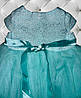 Святкова сукня для дівчинки мятна 80, 86, 92, фото 9