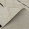 Стильний килим в скандинавському стилі BILBAO Y611A brown-white, фото 4