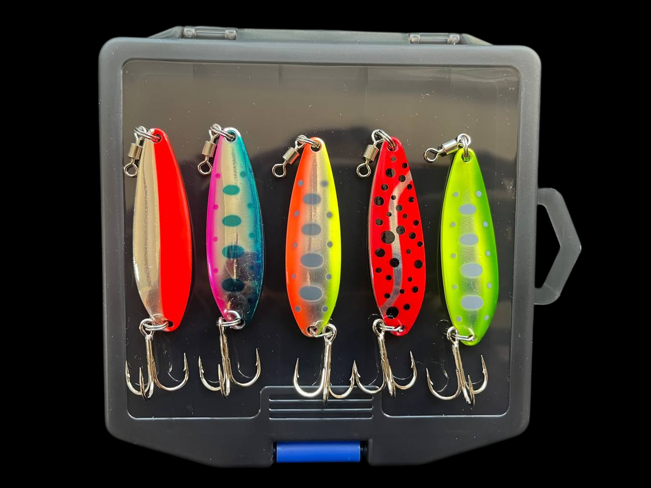 Блешня коливалка Columbia CHINOOK 14g (набір 5шт+коробка)