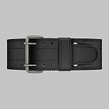 Пояс для пауерліфтингу RDX RD1 шкіряний Black M, фото 7