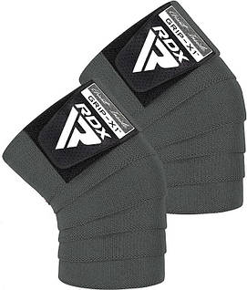 Бинти на коліна RDX K1 GYM Knee Wraps Grey