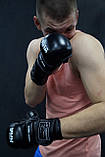 Рукавиці для MMA PowerPlay 3026 Чорні M, фото 9