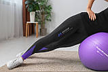 М'яч для фітнесу (фітбол) Power System PS-4013 Ø75 cm PRO Gymball Purple, фото 4