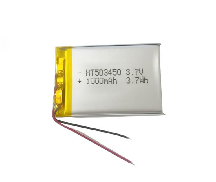 Аккумулятор литий-ионный полимерный Li-Pol 503450 1000 mAh 3.7V 3.7Wh ...