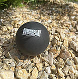 Масажний силіконовий м'яч PowerPlay PP-4354 Silicone Lacrosse Ball (6.3см.) Чорний, фото 10