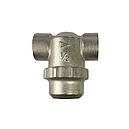 Фільтр грубого очищення прямий Solomon DN 1/2" ВВ (500 мкм) латунний 1638, фото 3