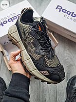 Зимові Чоловічі Кросівки Reebok Zig Kinetica 2.5 Edge Gore-Tex / Рибок Зіг Кенетика 2.5 Едж Гор Текс Хакі, фото 4