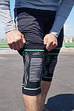 Наколінники PowerPlay 4099 Knee Support Чорно/Зелені S/M (пара), фото 4