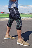 Наколінники PowerPlay 4099 Knee Support Чорно/Зелені S/M (пара), фото 5