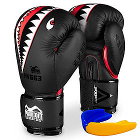 Боксерські рукавиці Phantom Fight Squad Schwarz Black 16 унцій