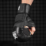 Рукавиці для ММА Phantom RIOT Pro Black L/XL (капа в подарунок), фото 11