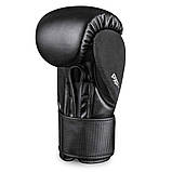 Боксерські рукавиці Phantom RIOT Pro Black 10 унцій (бинти в подарунок), фото 4
