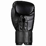 Боксерські рукавиці Phantom RIOT Pro Black 10 унцій (бинти в подарунок), фото 7