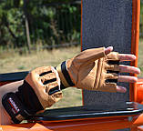 Рукавички для фітнесу MadMax MFG-248 Clasic Brown XXL, фото 8