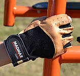 Рукавички для фітнесу MadMax MFG-248 Clasic Brown XXL, фото 9