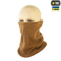 M-Tac шарф-труба Elite короткий с затяжкой флис (320г/м2) Coyote Brown S/M