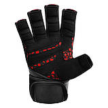 Рукавички для фітнесу RDX L7 Micro Plus Red/Black M, фото 4