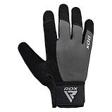 Рукавички для фітнесу RDX W1 Full Finger Plus Grey L, фото 3