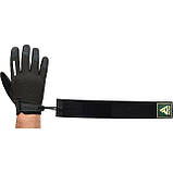 Рукавички для фітнесу RDX T2 Touch Screen Friendly Full Fingerf Army Green L, фото 4